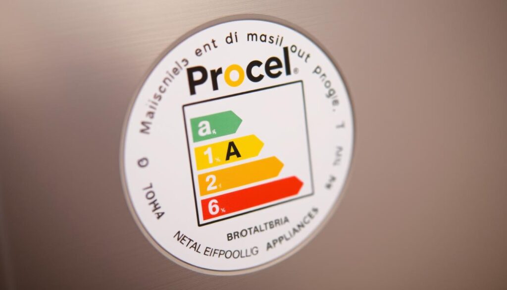 Selo Procel de eficiência energética em eletrodomésticos
