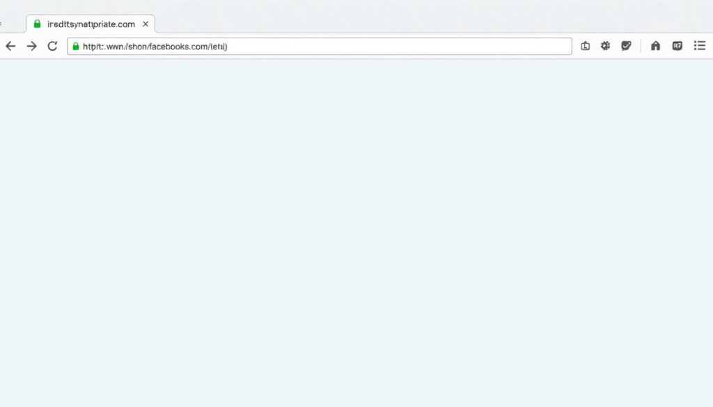 Imagem da tela inicial do Facebook